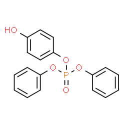 (4-羟基苯基)(二苯基)磷酸酯结构式