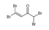 1,1,4,4-tetrabromobut-3-en-2-one结构式