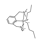 [n-Bu2SnCl(C6H3(CH2NMe2)2-2,6)] Structure