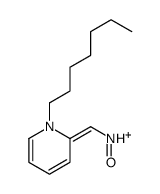 (1-heptylpyridin-2-ylidene)methyl-oxoazanium结构式