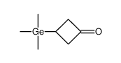 3-trimethylgermylcyclobutan-1-one Structure