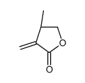 (4R)-4-methyl-3-methylideneoxolan-2-one Structure