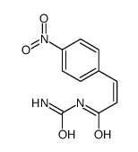 N-carbamoyl-3-(4-nitrophenyl)prop-2-enamide Structure