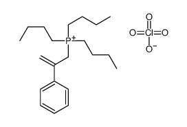 tributyl(2-phenylprop-2-enyl)phosphanium,perchlorate Structure