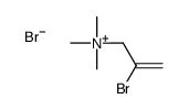 2-bromoprop-2-enyl(trimethyl)azanium,bromide结构式