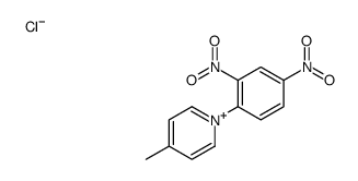 1-(2,4-dinitrophenyl)-4-methylpyridin-1-ium,chloride Structure