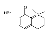 1,1-dimethyl-3,4-dihydro-2H-quinolin-1-ium-8-ol,bromide Structure