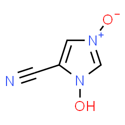 1H-Imidazole-5-carbonitrile,1-hydroxy-,3-oxide(9CI)结构式