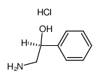 (S)-(+)-2-AMINO-1-PHENYLETHANOL HYDROCHLORIDE structure