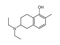 N,N-diethyl-5-hydroxy-6-methyl-2-aminotetralin structure