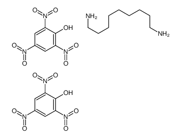 nonane-1,9-diamine,2,4,6-trinitrophenol Structure