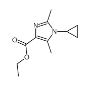 1H-Imidazole-4-carboxylicacid,1-cyclopropyl-2,5-dimethyl-,ethylester(9CI) picture