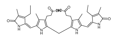 (4Z,15E)-mesobilirubin XIIIα Structure