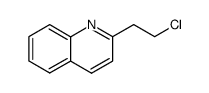 2-(2-chloroethyl)quinoline Structure