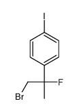 1-(1-溴-2-氟丙烷-2-基)-4-碘苯结构式