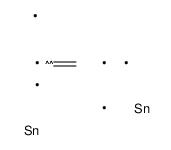 trimethyl(1-trimethylstannylethenyl)stannane Structure