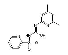 1-(4,6-dimethylpyrimidin-2-yl)-3-pyridin-2-ylsulfonylurea Structure