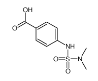 4-([(DIMETHYLAMINO)SULFONYL]AMINO)BENZOIC ACID Structure