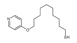 10-pyridin-4-yloxydecane-1-thiol Structure