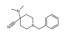 1-苄基-4-(二甲基氨基)哌啶-4-甲星空app结构式