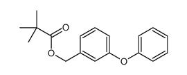 (3-phenoxyphenyl)methyl 2,2-dimethylpropanoate Structure