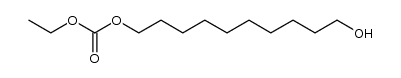 carbonic acid ethyl ester-(10-hydroxy-decyl ester) Structure