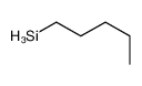 正戊基硅烷结构式