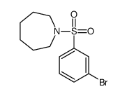 1-[(3-Bromophenyl)sulfonyl]azepane structure