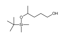 4-[tert-butyl(dimethyl)silyl]oxypentan-1-ol Structure