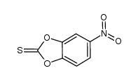 5-nitrobenzo[1,3]dioxole-2-thione Structure