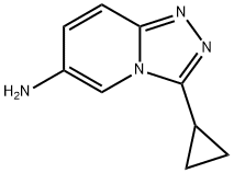 3-Cyclopropyl-[1,2,4]triazolo[4,3-a]pyridin-6-amine Structure