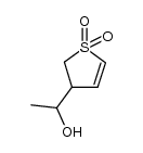 4-(1-hydroxyethyl)-2-sulfolene结构式