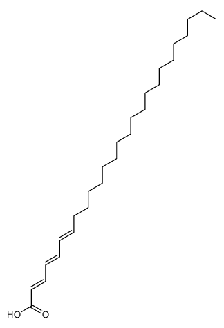 hexacosa-2,4,6-trienoic acid结构式