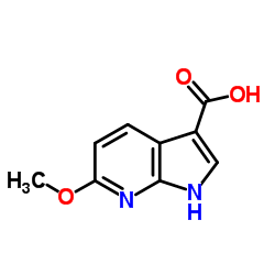6-甲氧基-1H-吡咯并[2,3-b]吡啶-3-羧酸图片