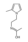 N-[2-(2-methylpyrrol-1-yl)ethyl]acetamide Structure