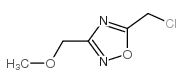 5-(氯甲基)-3-(甲氧基甲基)-1,2,4-噁二唑结构式