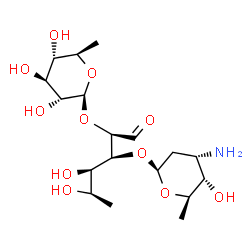 3-O-(3-Amino-2,3,6-trideoxy-β-D-arabino-hexopyranosyl)-2-O-(6-deoxy-β-D-glucopyranosyl)-6-deoxy-D-glucose picture