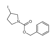 benzyl 3-iodopyrrolidine-1-carboxylate结构式