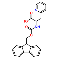 FMOC-DL-ALA(2-PYRIDYL)-OH structure