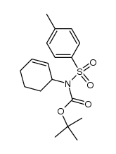 tert-butyl N-tosyl-(cyclohex-2-en-1-yl)carbamate结构式