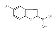 5-METHYLBENZO[B]THIOPHENE-2-BORONIC ACID structure