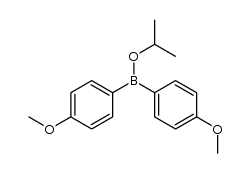 dianisylisopropoxyborane结构式