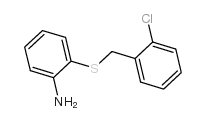 2-[(2-chlorobenzyl)thio]aniline structure