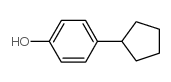 4-环戊基苯酚结构式