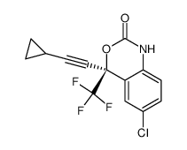 ENT Efavirenz结构式