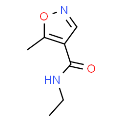 4-Isoxazolecarboxamide,N-ethyl-5-methyl-(9CI) structure