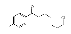 7-CHLORO-1-(4-FLUORO-PHENYL)-HEPTAN-1-ONE structure