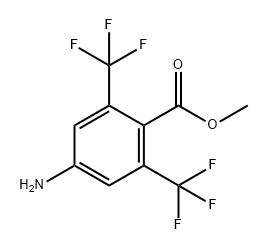 Benzoic acid, 4-amino-2,6-bis(trifluoromethyl)-, methyl ester picture