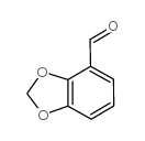 1,3-苯并二氧-4-甲醛结构式