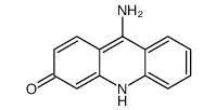 9-Amino-3-acridinol structure